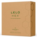 LELO - HEX BOÃTE DE PRÃSERVATIFS BIOLOGIQUES 36 UNITÃS